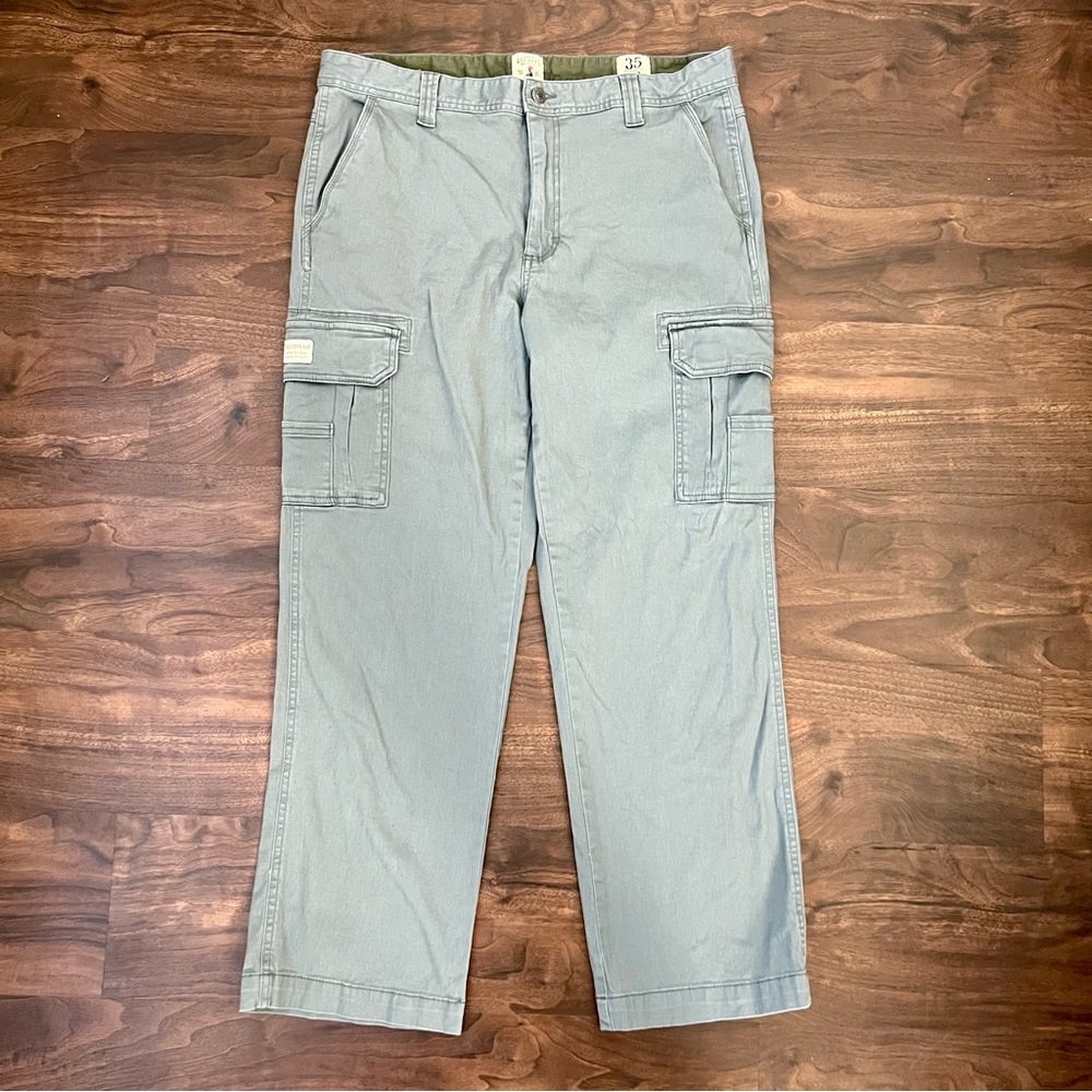 Red Head Brand Co Cargo Pants Green Straight Leg Pants Men’s 35/30
